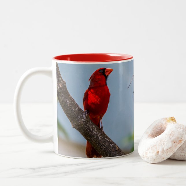 Un mug Cardinal (Avec donut)