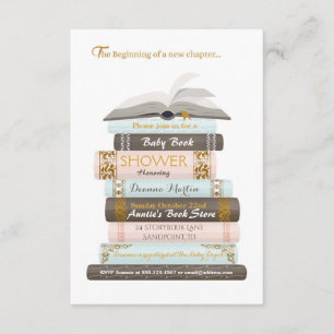 Un nouveau chapitre  Invitation de douches pour li