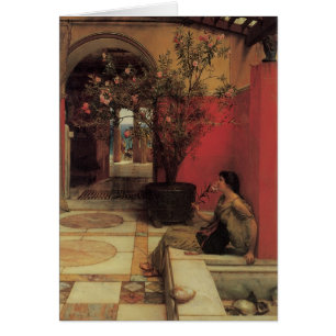 Un Oleander par Alma Tadema, Fleurs Vintage