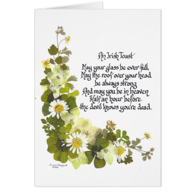 Un pain grillé irlandais (Devant)