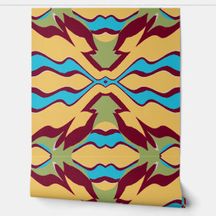 Un papier peint multicolore vintage "Ratti_Creativ