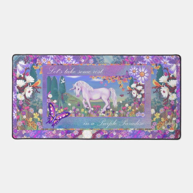 Un paradis mauve (Recto)