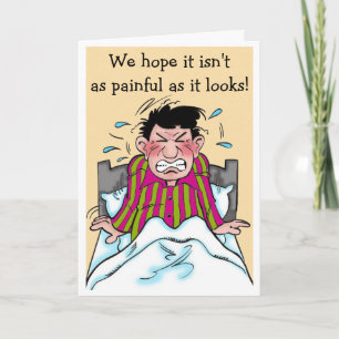 Un patient qui a une bonne carte d'obtention humor
