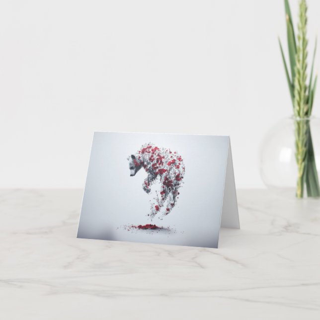 Un pétale à la carte de temps (Devant)