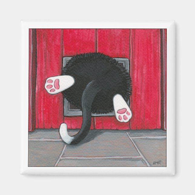 Un Petit Aimant De Chat De Taille (Devant)