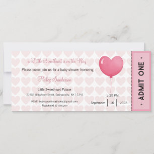 Un petit amour est sur le chemin Invitation