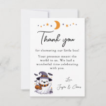Un Petit Carte de remerciements De Baby shower Boy