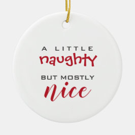 Un petit coquin pour la plupart joli ornement de N