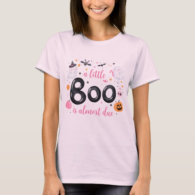 Un petit livre est presque attendu T-Shirt (Devant)
