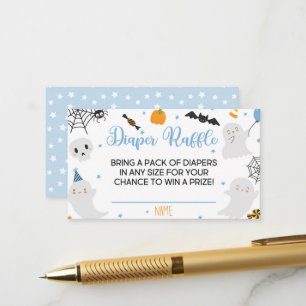Un petit livre est presque due Diaper carte Raffle