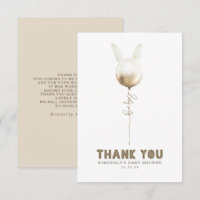 Un Petit Merci De Petit Baby shower De Ballotte De