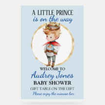 Un Petit Prince Est En Route Baby Shower