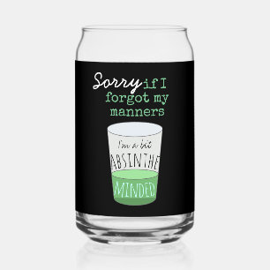 Un Peu Absinthe L'Esprit Drôle Boisson Slogan