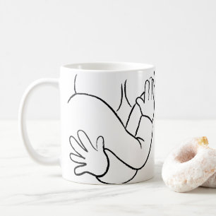 Un peu d'Empathy Classic tasse de café blanc