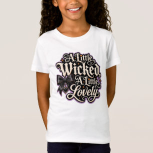 Un peu méchant, un peu adorable T-Shirt pour enfan
