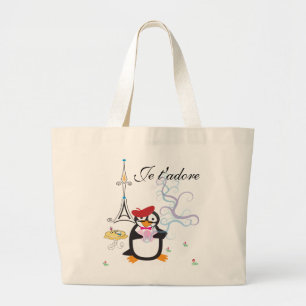 Un pingouin dans un sac à Paris