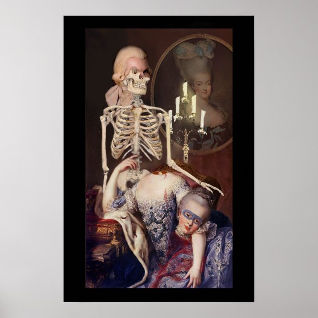 Un portrait pour l'Halloween Poster (Vorne)