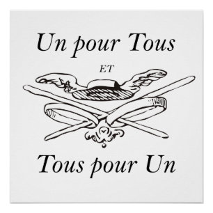 Un pour Tous et Tous pour un - Trois Mousquetaires Poster