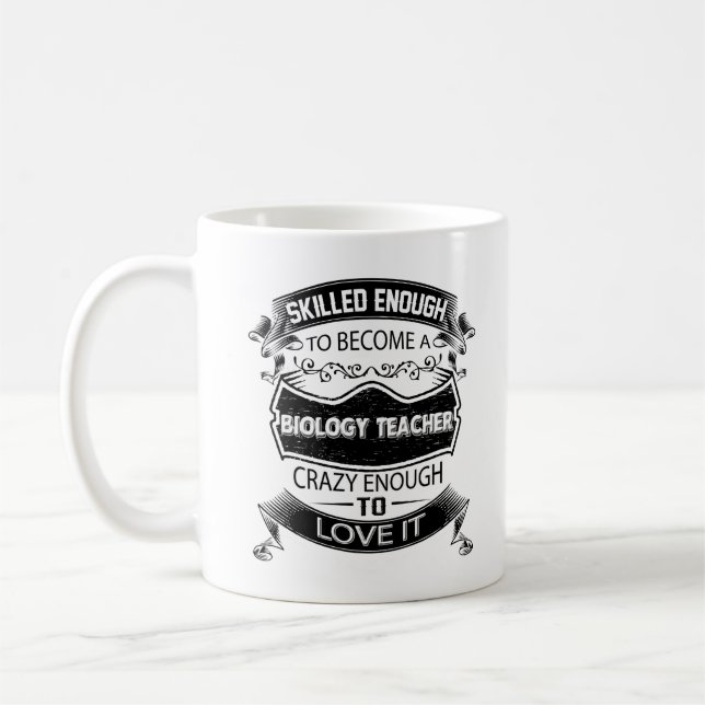 Un professeur de biologie, Mug Coffee Cup Cadeaux  (Gauche)