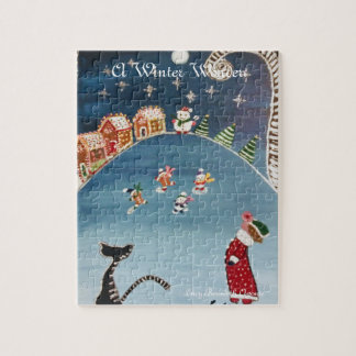 Un puzzle hivernal enchanteur