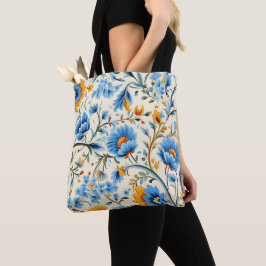 Un sac fourre-tout avec des anses noires présentan