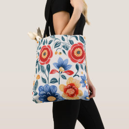 Un sac fourre-tout avec des anses noires présente