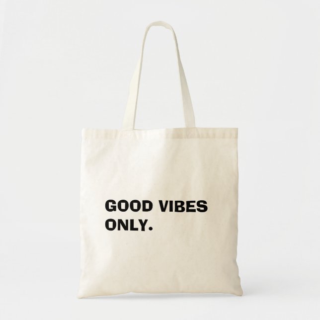 Un Sac fourre-tout avec une citation cool écrite d (Devant)