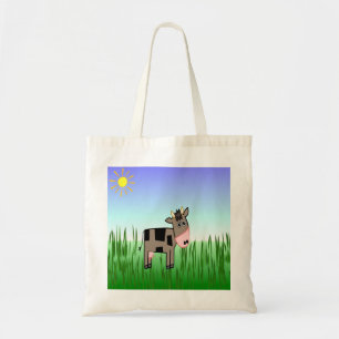 Un sac fourre-tout mignon à concepteur de vache 