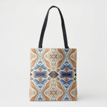 Un sac fourre-tout vibrant et tendance à motif mul