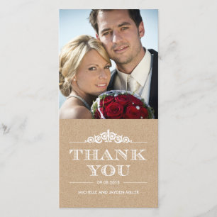 Un sentiment intemporel Merci Cartes - Artisanat