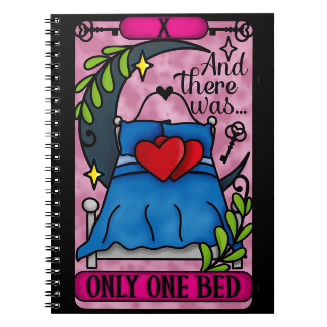 Un seul Carnet de Tarot Romance Bed (Devant)