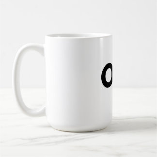 UN simple mug de typographie 