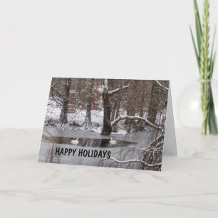 UN SITE CALME/BEAU POUR LA CARTE DE NOËL