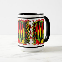Un Splash De Couleur En Mug De Rythme