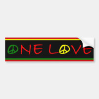Un Sticker de pare-chocs d'amour