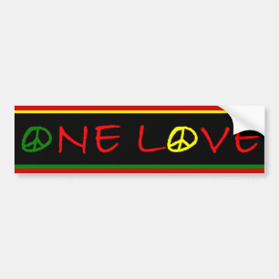 Un Sticker de pare-chocs d'amour