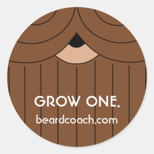 Un Sticker pour la croissance de la barbe