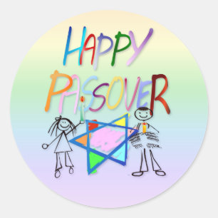Un Stickers Pâque Très Coloré