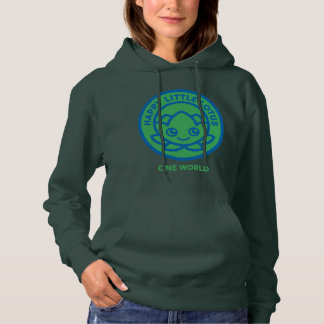UN SWEAT - SHIRT À CAPUCHE DU MONDE, HEUREUX PETIT