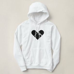 Un Sweat - shirt à capuche Love Skater