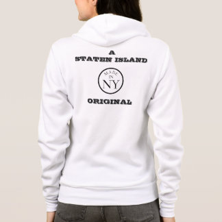 Un sweat - shirt à capuche original de Fermeture