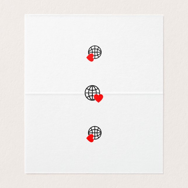 Un symbole de cœur rouge créé avec des lignes liss (Inside Unfolded)