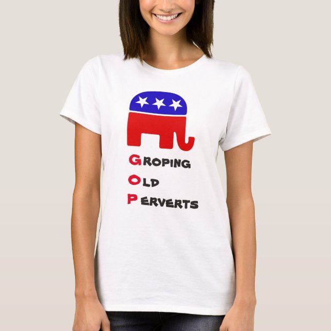 Un T-shirt anti-républicain pour les vieux pervers (Devant)