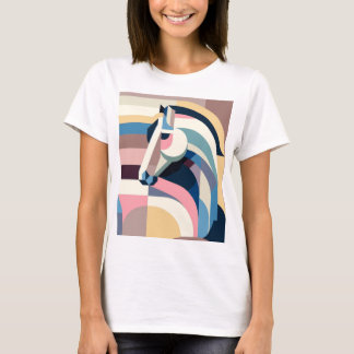 Un t-shirt avec une impression de cheval dans un s