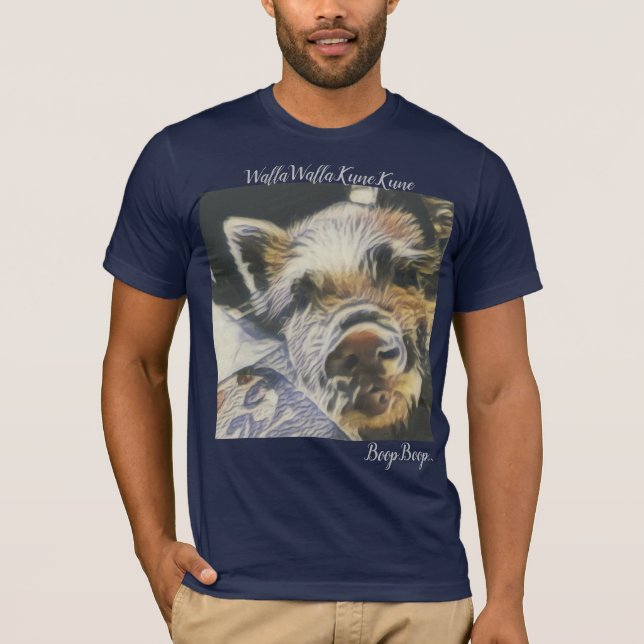 Un T-shirt cochon à la belle allure (Devant)