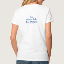 Un t-shirt de femme habile qui fera tourner la têt