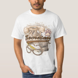 Un t-shirt de secrétaire vétérinaire
