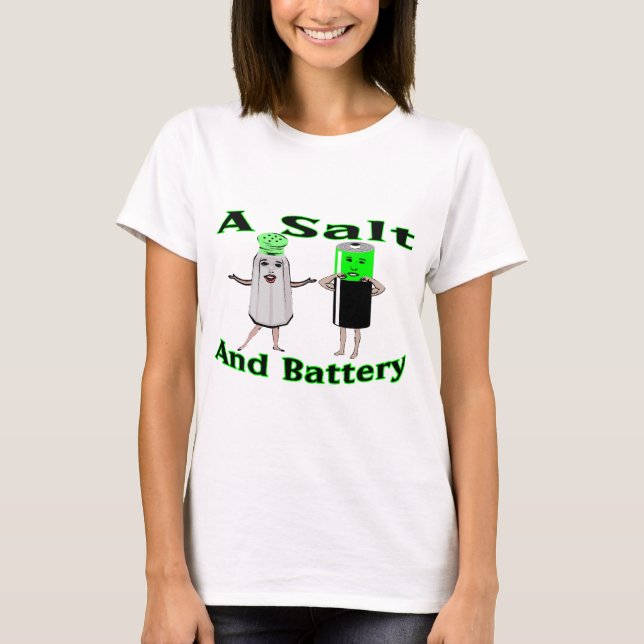 Un T-shirt de sel et de batterie (Devant)