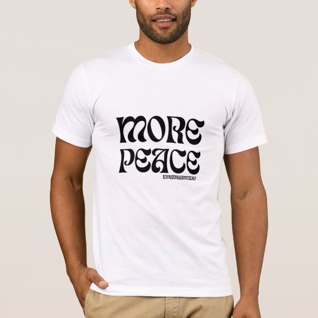 Un t-shirt design simple qui ajoute une énergie po (Devant)