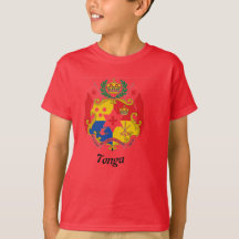 Un T-shirt d'été pour un garçon Tonga ou son ami